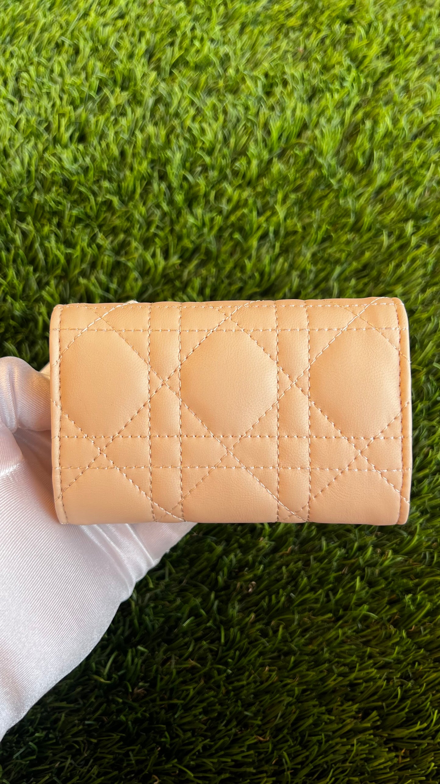Tan Dahlia Wallet