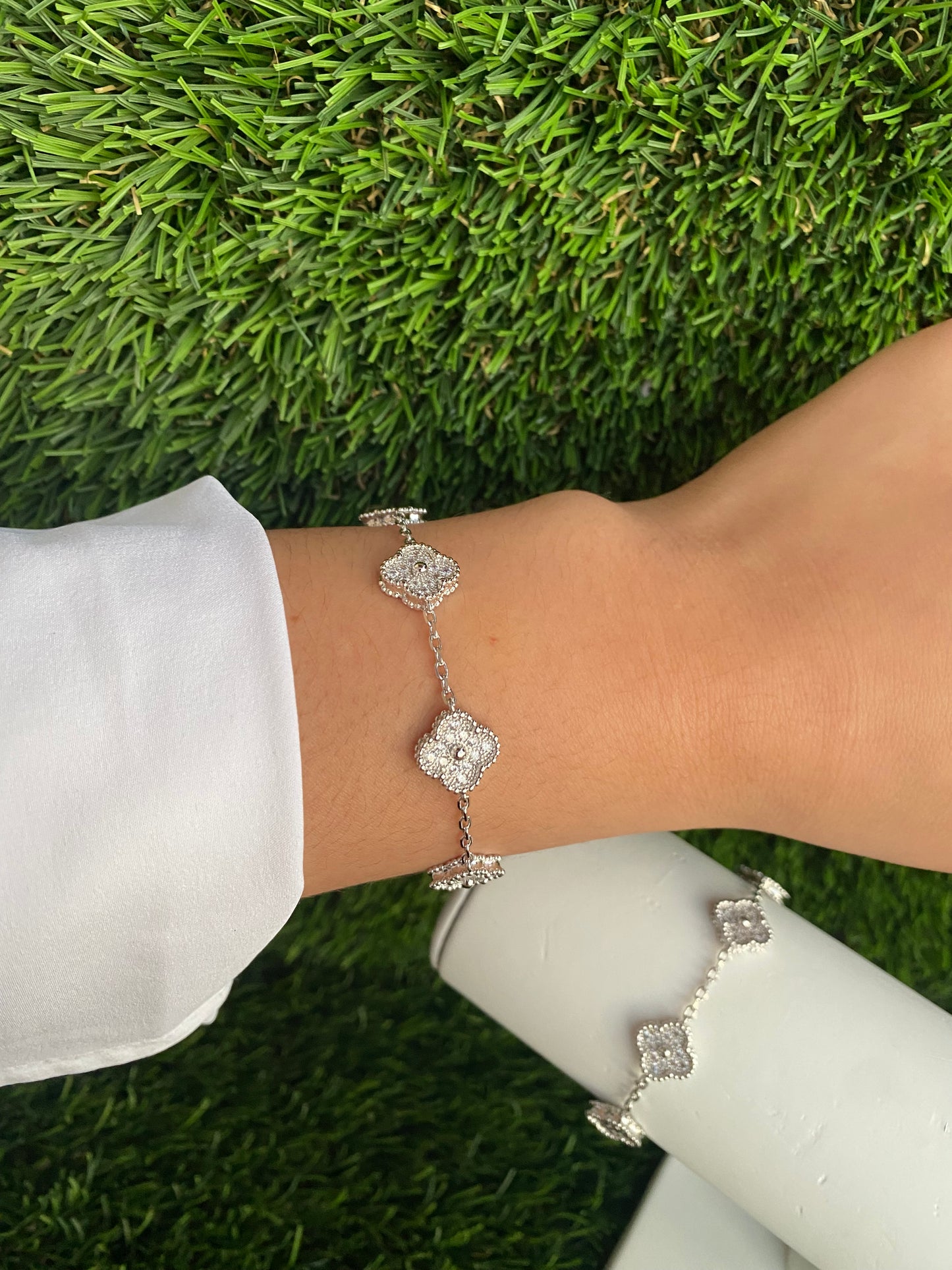 Valencia clover bracelet